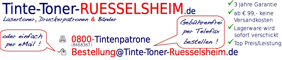 Rüsselsheim www.tinte-toner-ruesselsheim.de